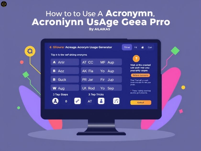 How to Use Acronymusagenerator by Alaikas Like a Pro
