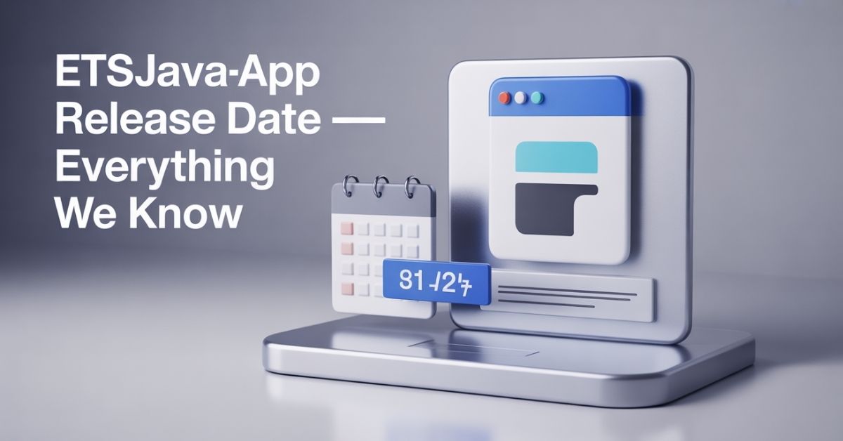 ETSJavaApp Release Date