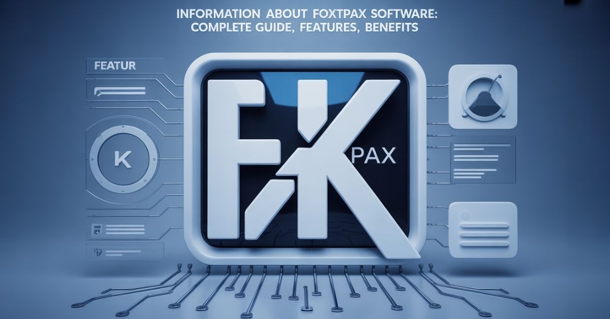 Information About Foxtpax Software