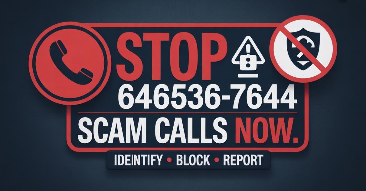 Stop 6465367644 Scam Calls