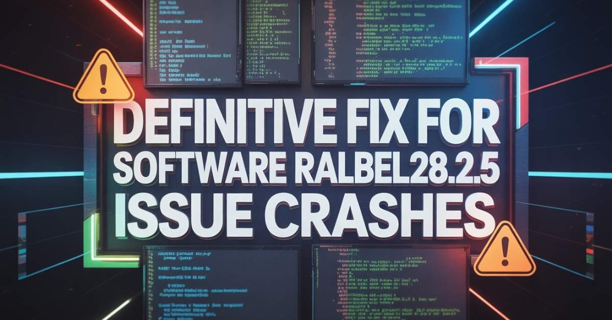 Software Ralbel28.2.5 Issue